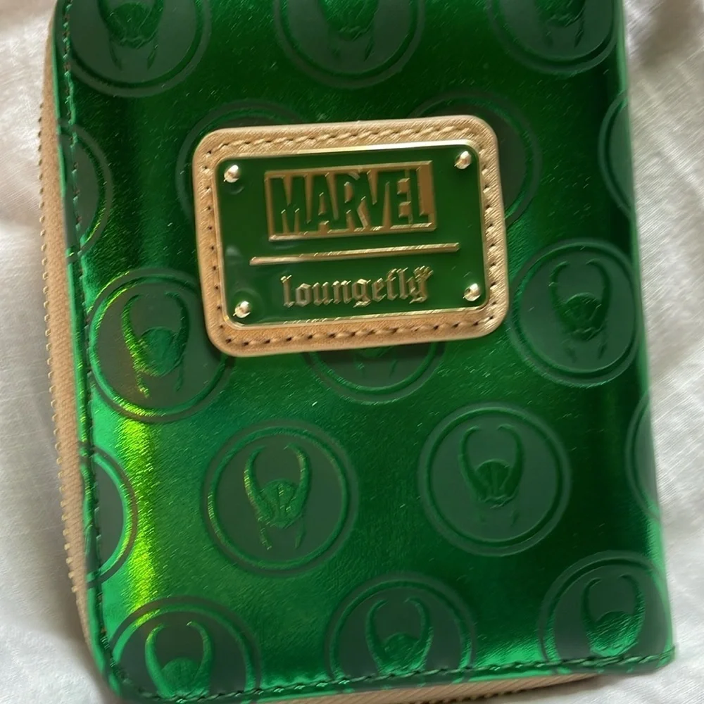 NWT Marvel Loungefly Loki Wallet